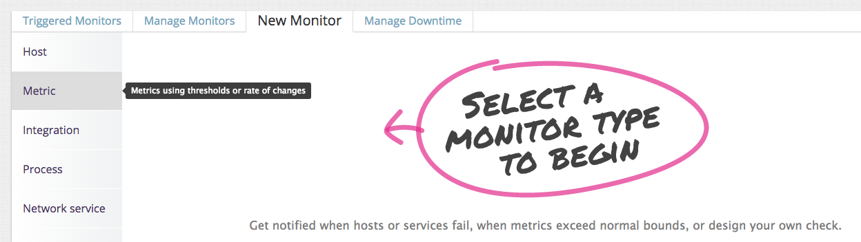 NGINX metric monitor