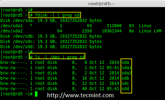 Install mdadm Tool in CentOS