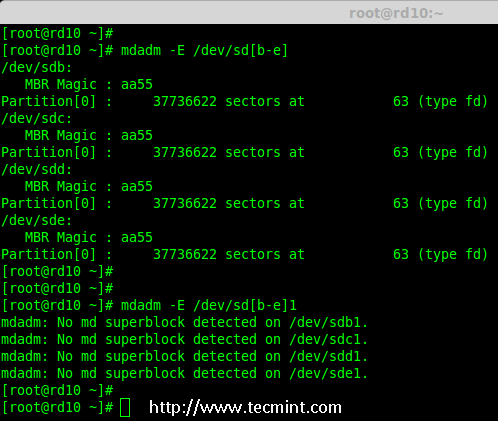 Check All Disks for Raid