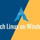 Windows 的 Linux 子系统之 Arch Linux