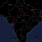 MapSCII：在终端显示世界地图