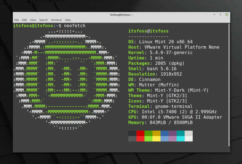 Mint 20 Terminal