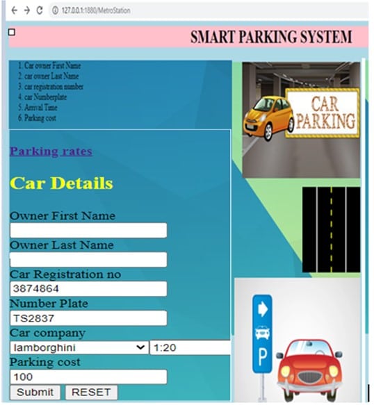 Figure 15: User login UI